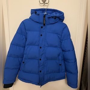 BCBG Generation Royal Blue Puffer
